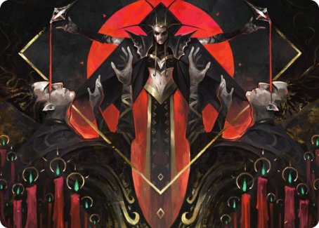 Gift of Fangs Art Card [Innistrad: Crimson Vow Art Series] | Red Riot Games CA