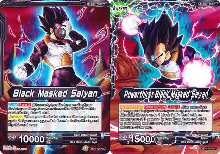 Black Masked Saiyan // Powerthirst Black Masked Saiyan (BT5-105) [Miraculous Revival] | Red Riot Games CA