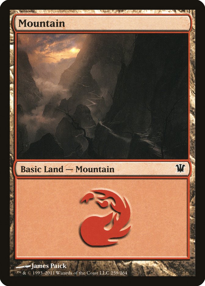 Mountain (259) [Innistrad] | Red Riot Games CA