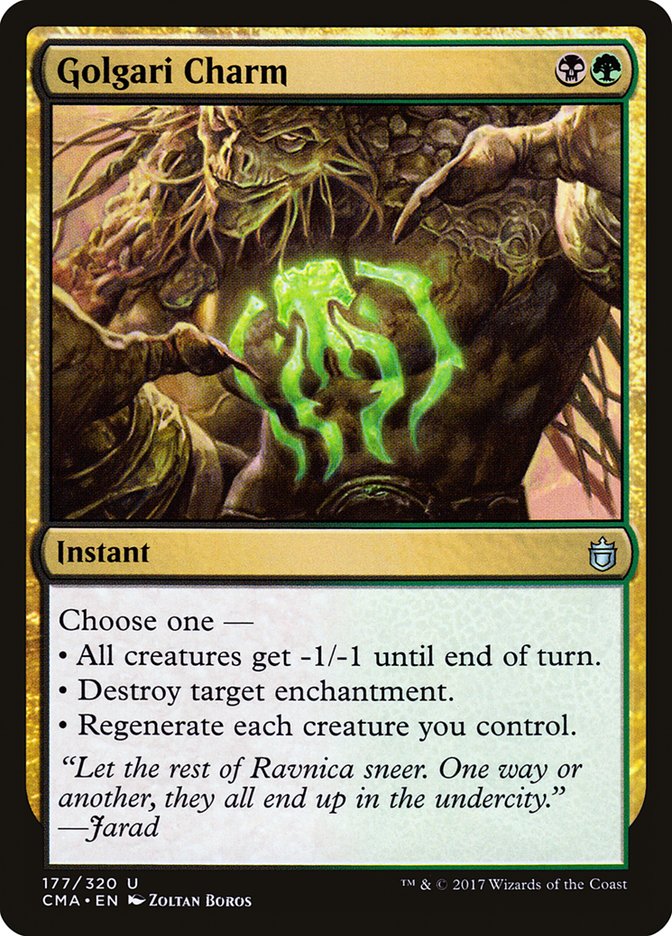 Golgari Charm [Commander Anthology] | Red Riot Games CA