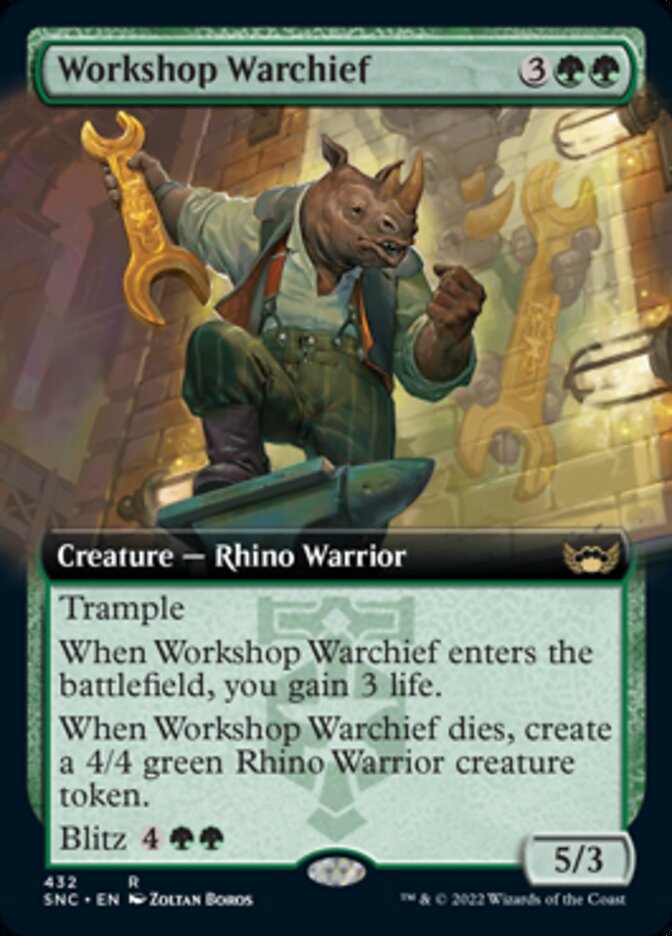 Workshop Warchief (Extended Art) [Streets of New Capenna] | Red Riot Games CA