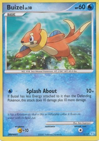 Buizel (1/12) [Diamond & Pearl: Trainer Kit - Manaphy] | Red Riot Games CA