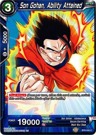 Son Gohan, Ability Attained (BT6-032) [Destroyer Kings] | Red Riot Games CA