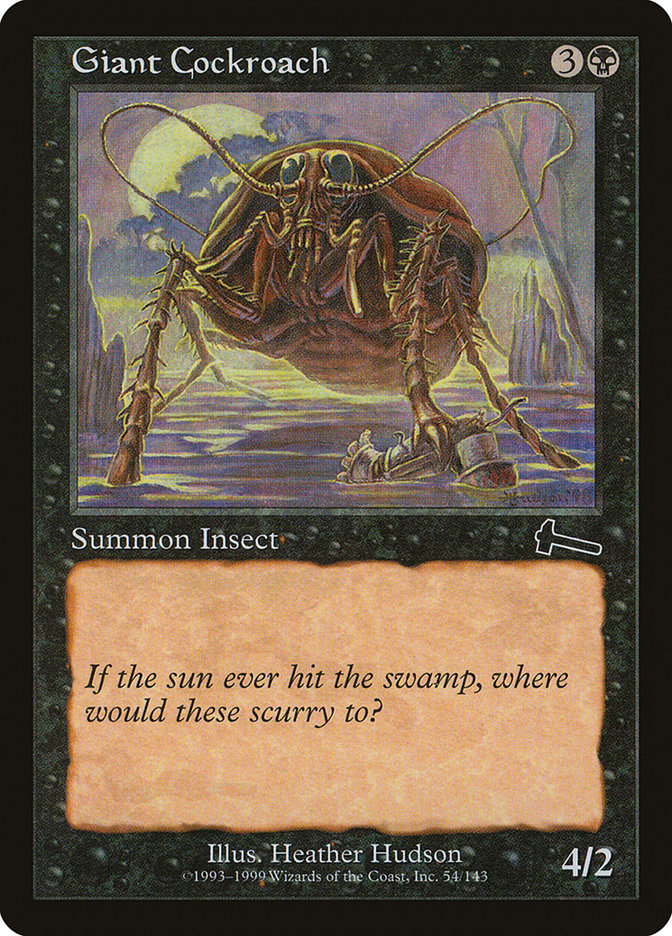 Giant Cockroach [Urza's Legacy] | Red Riot Games CA