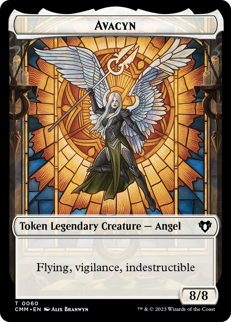 Copy (54) // Avacyn Double-Sided Token [Commander Masters Tokens] | Red Riot Games CA