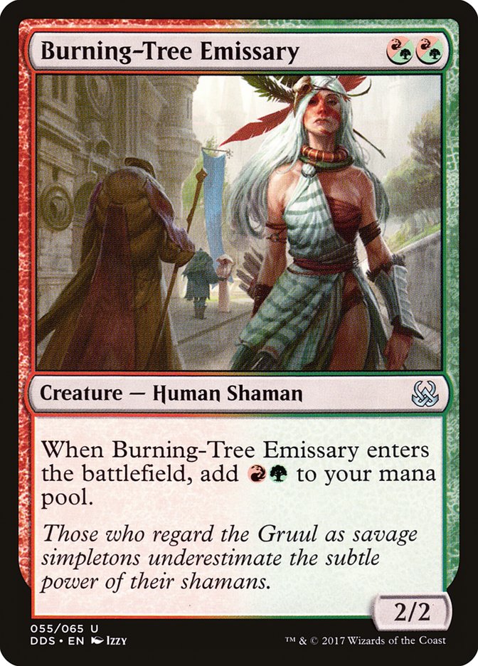 Burning-Tree Emissary [Duel Decks: Mind vs. Might] | Red Riot Games CA