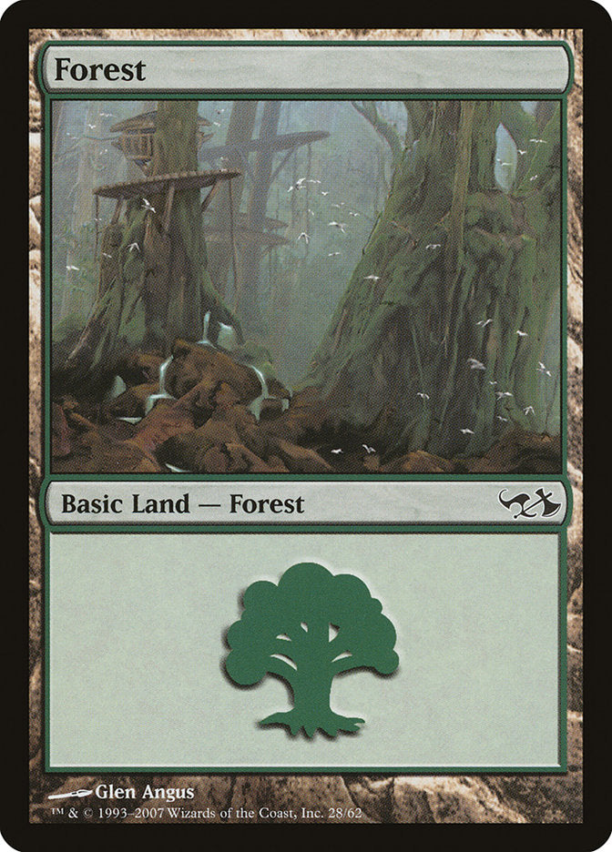 Forest (28) [Duel Decks: Elves vs. Goblins] | Red Riot Games CA
