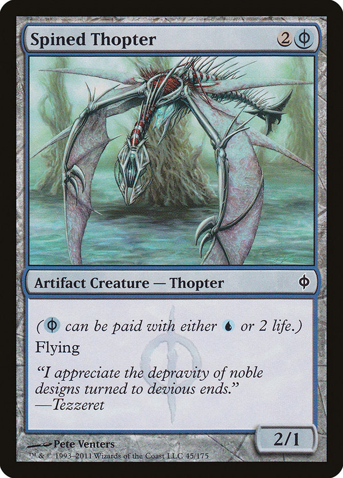 Spined Thopter [New Phyrexia] | Red Riot Games CA