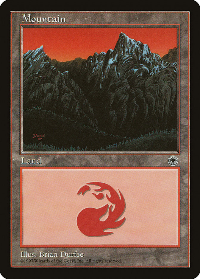 Mountain (9/7 Signature / Peak on Left) [Portal] | Red Riot Games CA