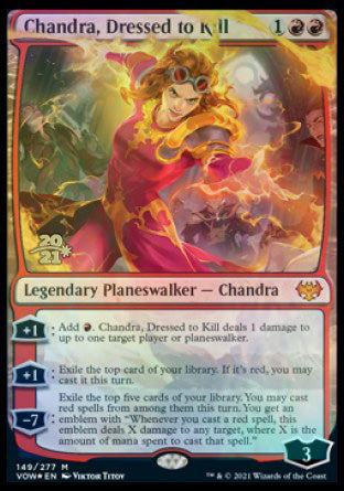 Chandra, Dressed to Kill [Innistrad: Crimson Vow Prerelease Promos] | Red Riot Games CA