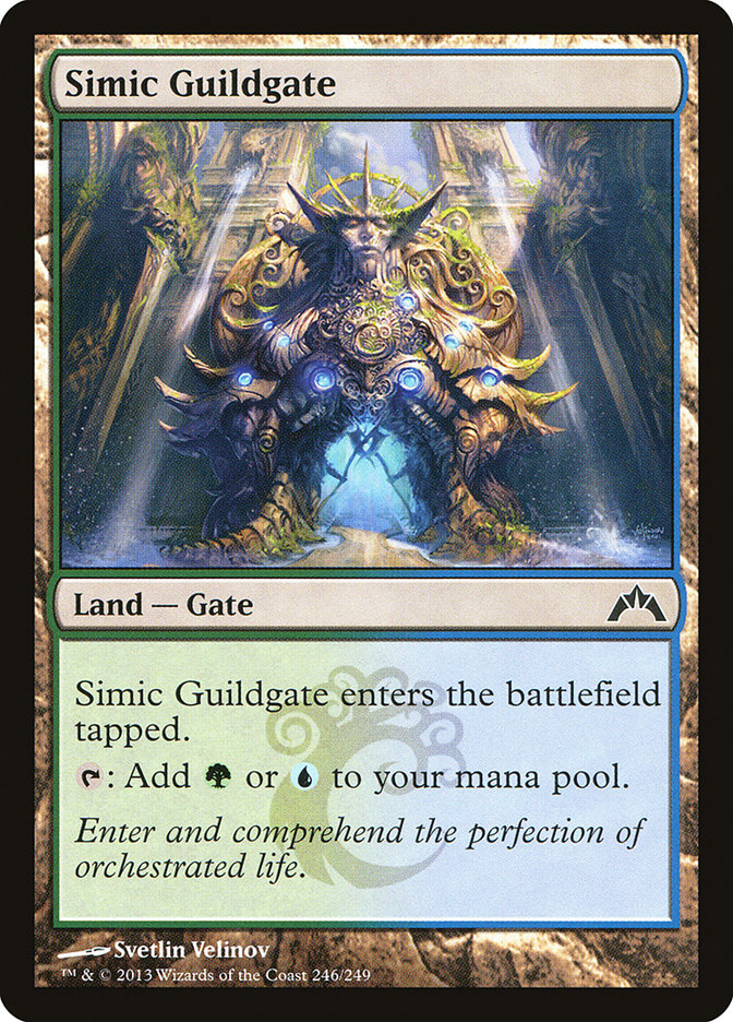 Simic Guildgate [Gatecrash] | Red Riot Games CA
