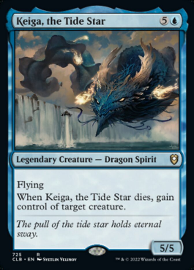 Keiga, the Tide Star [Commander Legends: Battle for Baldur's Gate] | Red Riot Games CA