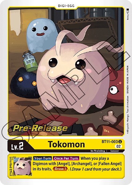 Tokomon [BT11-003] [Dimensional Phase Pre-Release Promos] | Red Riot Games CA