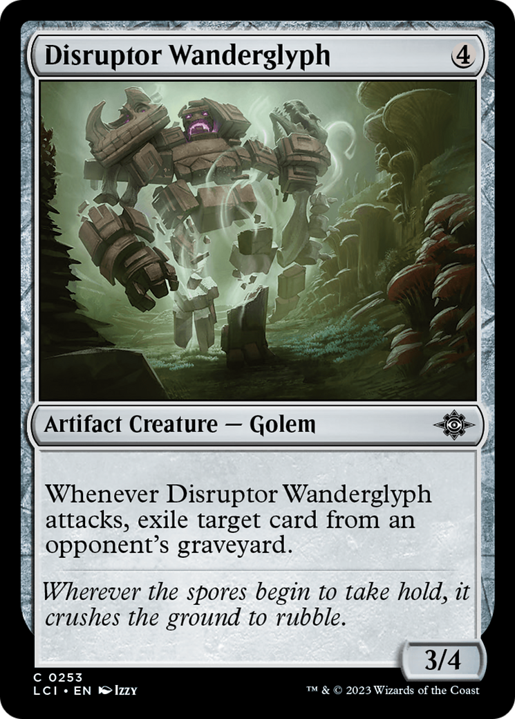 Disruptor Wanderglyph [The Lost Caverns of Ixalan] | Red Riot Games CA