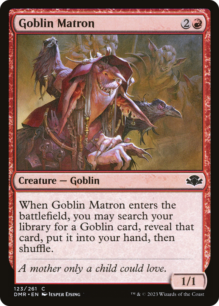 Goblin Matron [Dominaria Remastered] | Red Riot Games CA