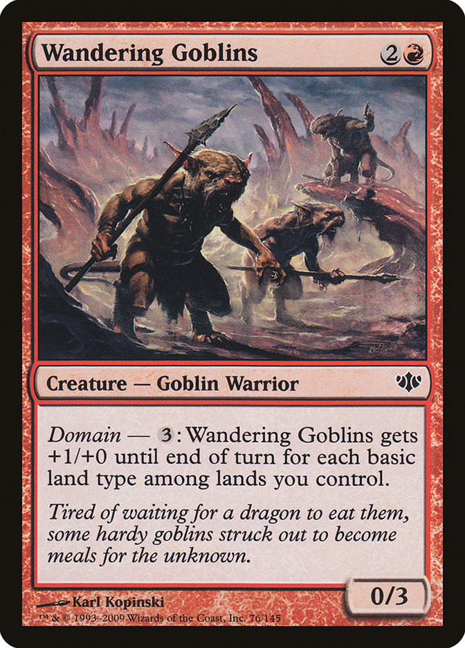 Wandering Goblins [Conflux] | Red Riot Games CA
