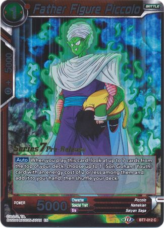 Father Figure Piccolo (BT7-012_PR) [Assault of the Saiyans Prerelease Promos] | Red Riot Games CA