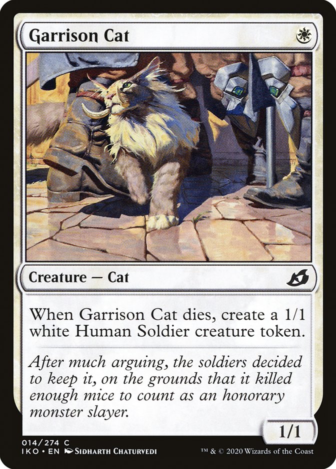 Garrison Cat [Ikoria: Lair of Behemoths] | Red Riot Games CA