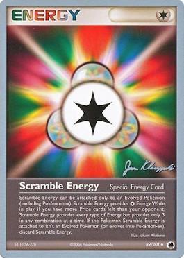Scramble Energy (89/101) (Psychic Lock - Jason Klaczynski) [World Championships 2008] | Red Riot Games CA