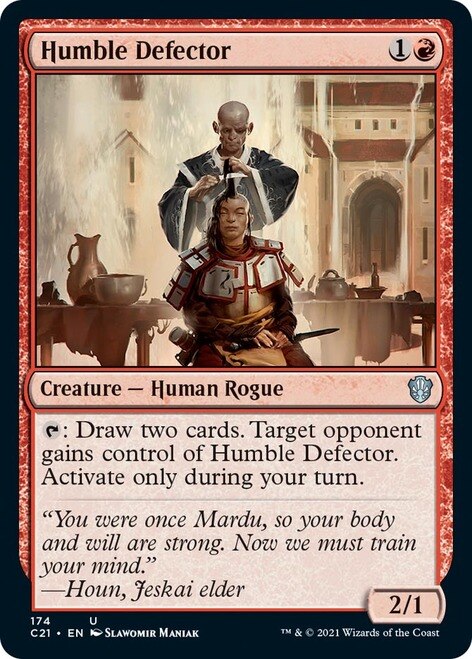 Humble Defector [Commander 2021] | Red Riot Games CA