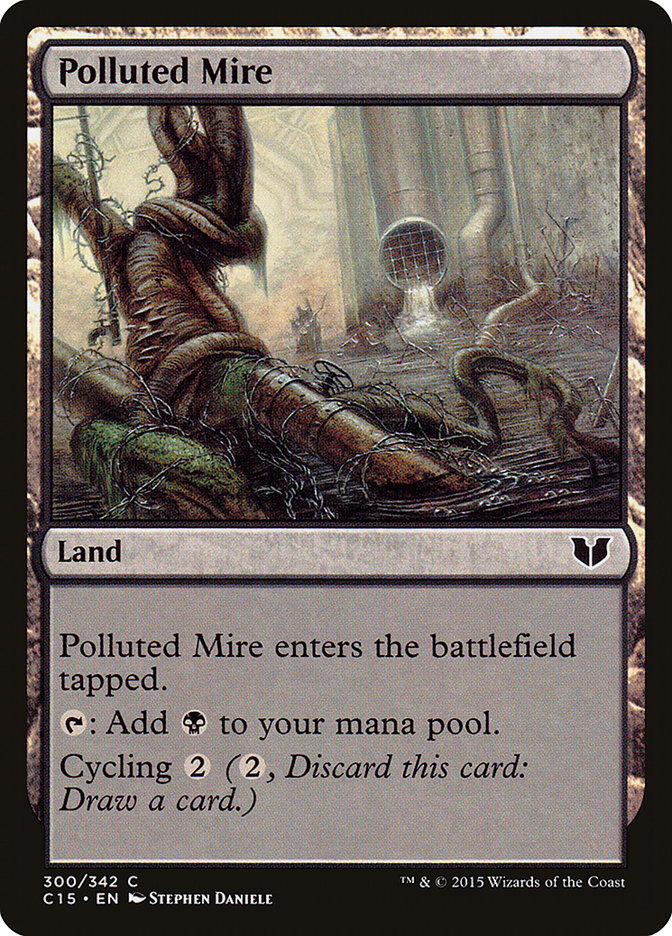 Polluted Mire [Commander 2015] | Red Riot Games CA