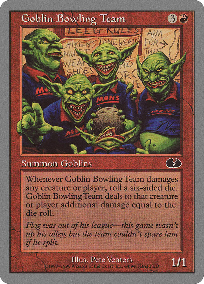 Goblin Bowling Team [Unglued] | Red Riot Games CA