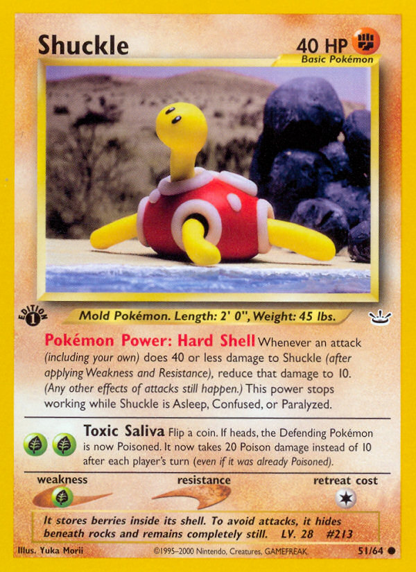 Shuckle (51/64) [Neo Revelation 1st Edition] | Red Riot Games CA