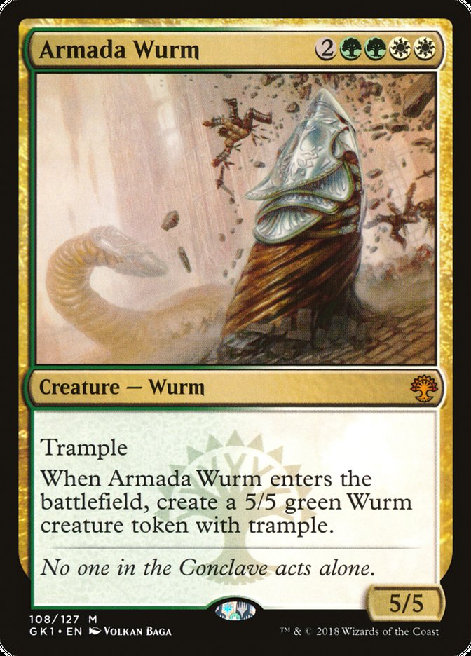 Armada Wurm [Guilds of Ravnica Guild Kit] | Red Riot Games CA