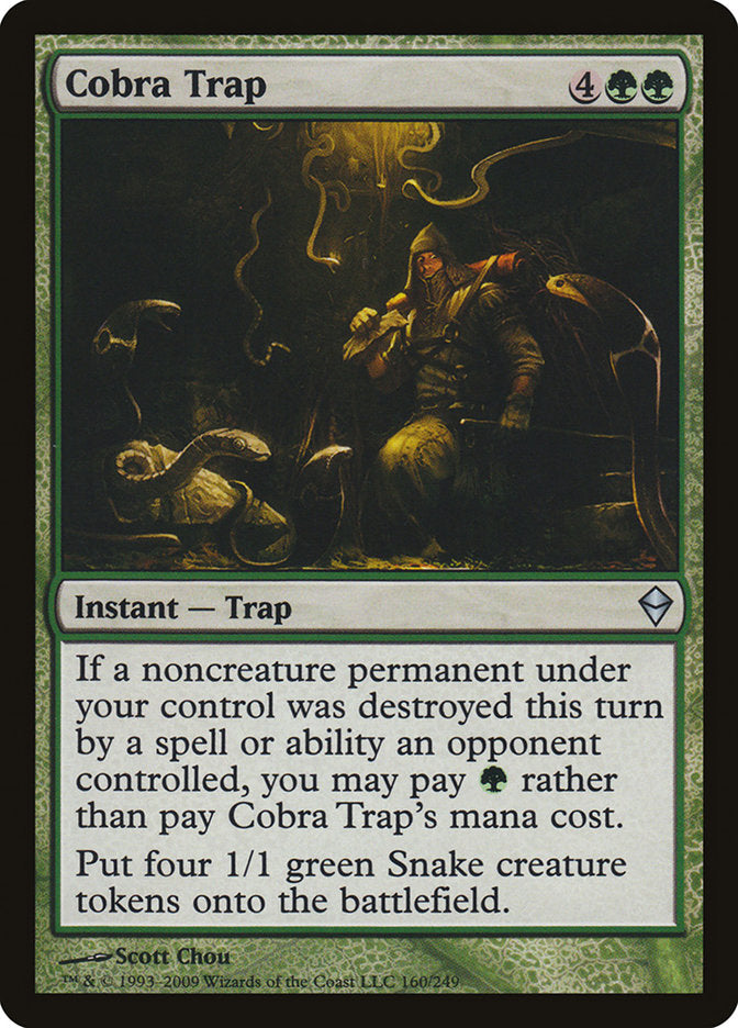 Cobra Trap [Zendikar] | Red Riot Games CA
