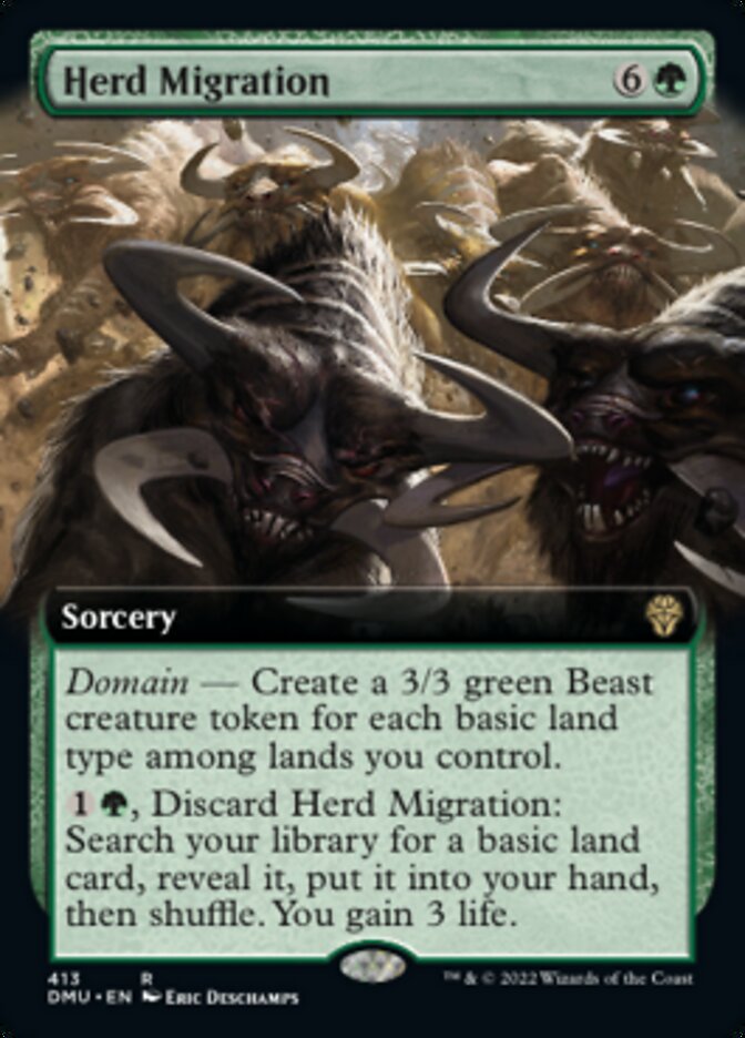 Herd Migration (Extended Art) [Dominaria United] | Red Riot Games CA