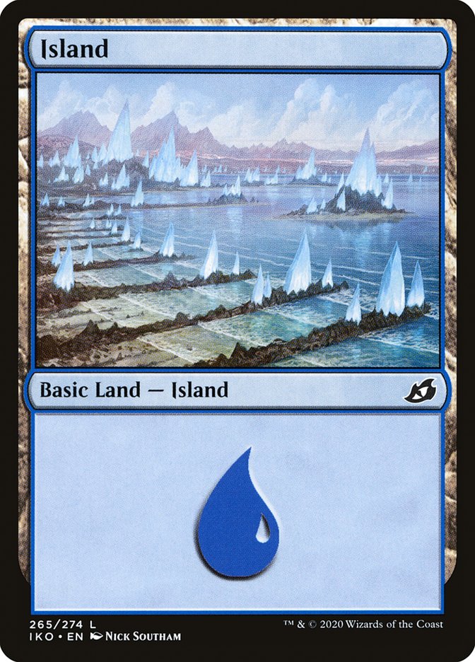 Island (265) [Ikoria: Lair of Behemoths] | Red Riot Games CA