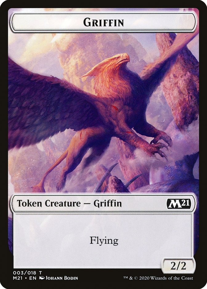 Griffin Token [Core Set 2021 Tokens] | Red Riot Games CA