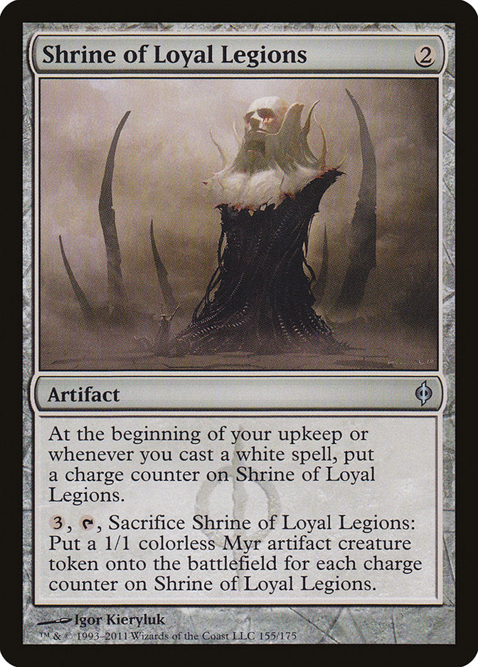 Shrine of Loyal Legions [New Phyrexia] | Red Riot Games CA