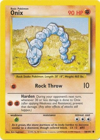 Onix (56/102) [Base Set Unlimited] | Red Riot Games CA