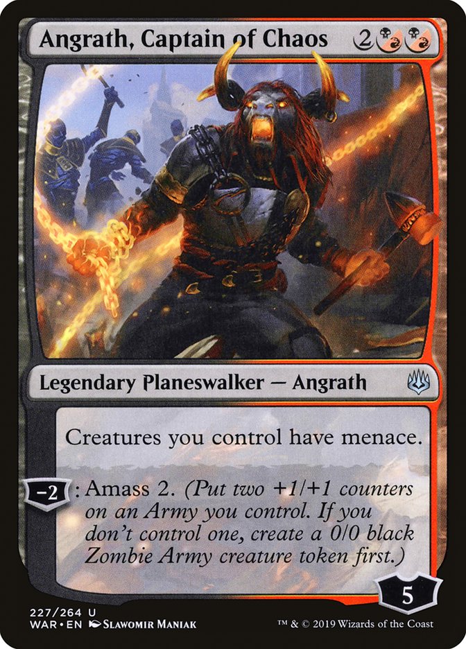 Angrath, Captain of Chaos [War of the Spark] | Red Riot Games CA