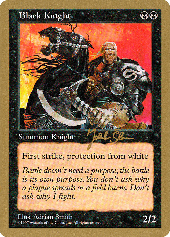 Black Knight (Jakub Slemr) [World Championship Decks 1997] | Red Riot Games CA