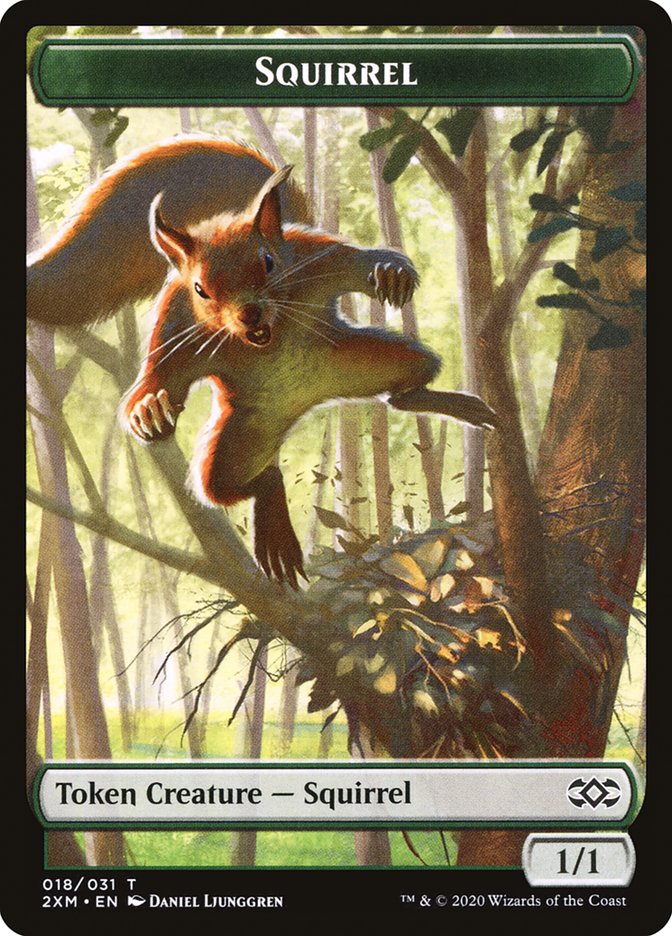 Squirrel Token [Double Masters Tokens] | Red Riot Games CA