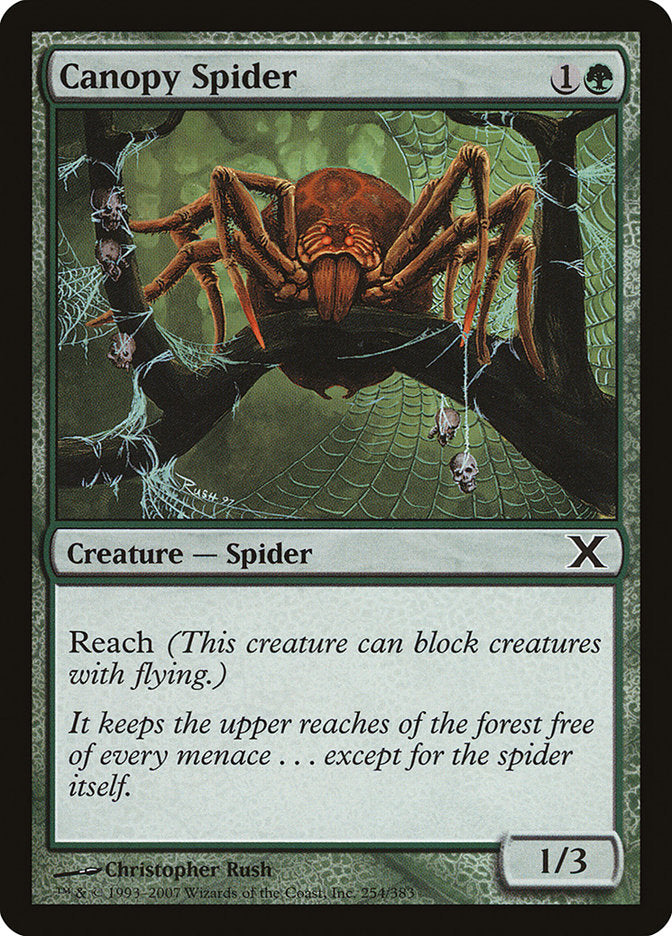 Canopy Spider [Tenth Edition] | Red Riot Games CA