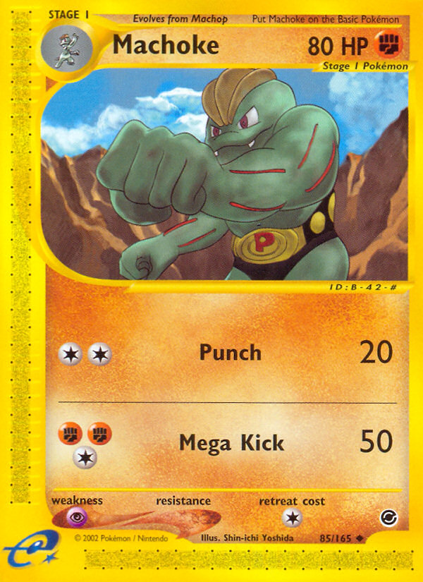Machoke (85/165) [Expedition: Base Set] | Red Riot Games CA