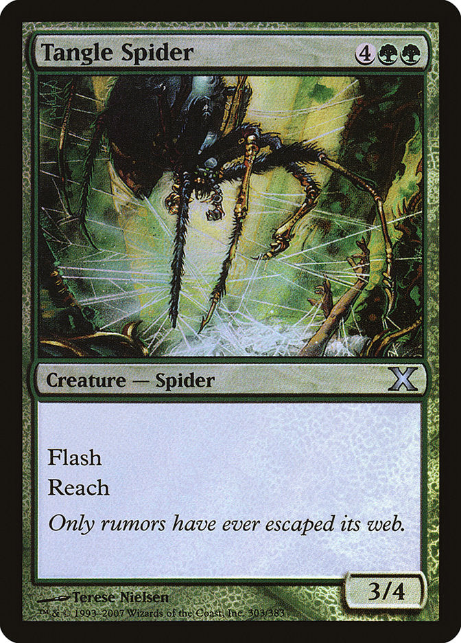 Tangle Spider (Premium Foil) [Tenth Edition] | Red Riot Games CA