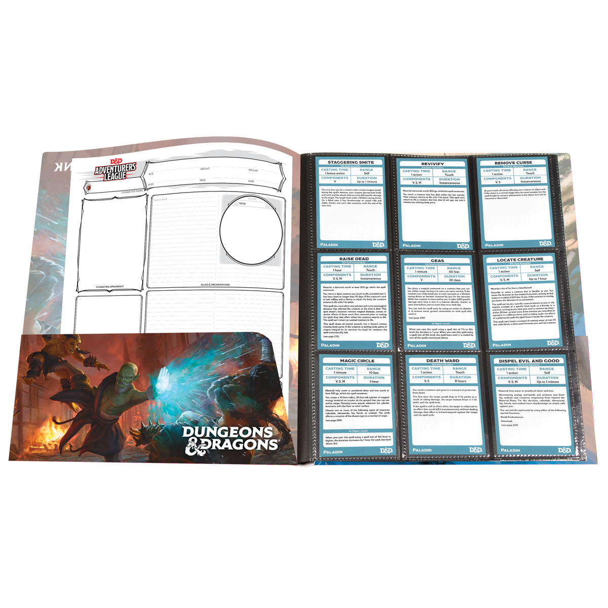 Ultra PRO: Class Folio - Monk (Includes Stickers) | Red Riot Games CA