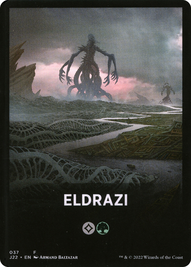 Eldrazi Theme Card [Jumpstart 2022 Front Cards] | Red Riot Games CA