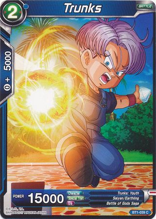 Trunks (BT1-039) [Galactic Battle] | Red Riot Games CA