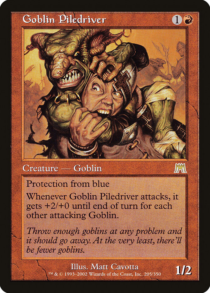 Goblin Piledriver [Onslaught] | Red Riot Games CA