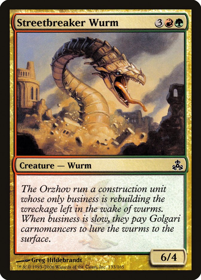 Streetbreaker Wurm [Guildpact] | Red Riot Games CA