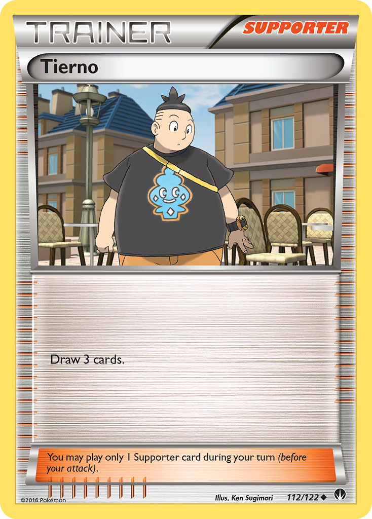 Tierno (112/122) [XY: BREAKpoint] | Red Riot Games CA