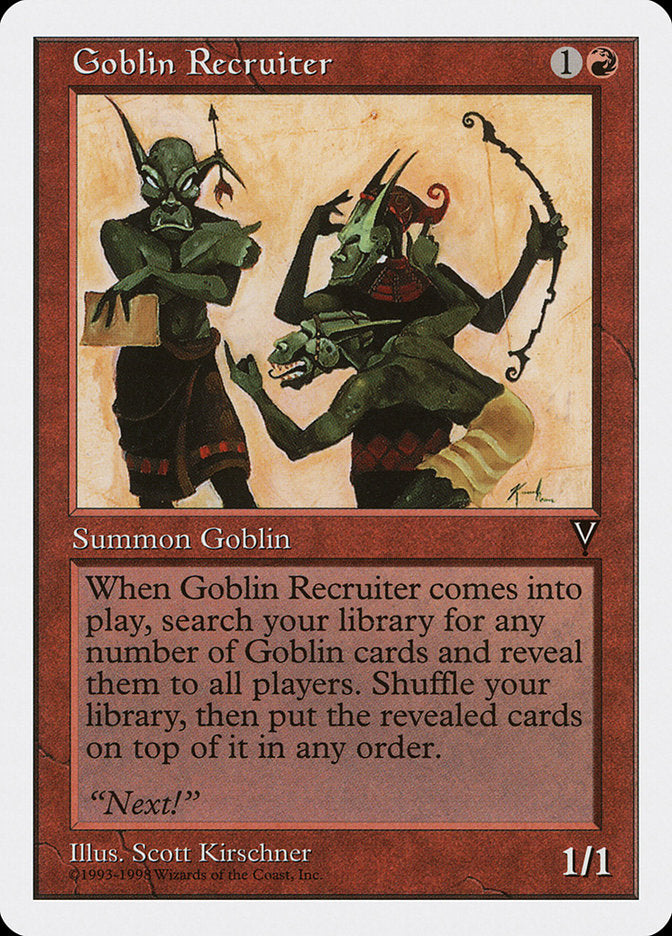 Goblin Recruiter [Anthologies] | Red Riot Games CA