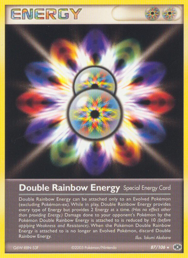 Double Rainbow Energy (87/106) [EX: Emerald] | Red Riot Games CA