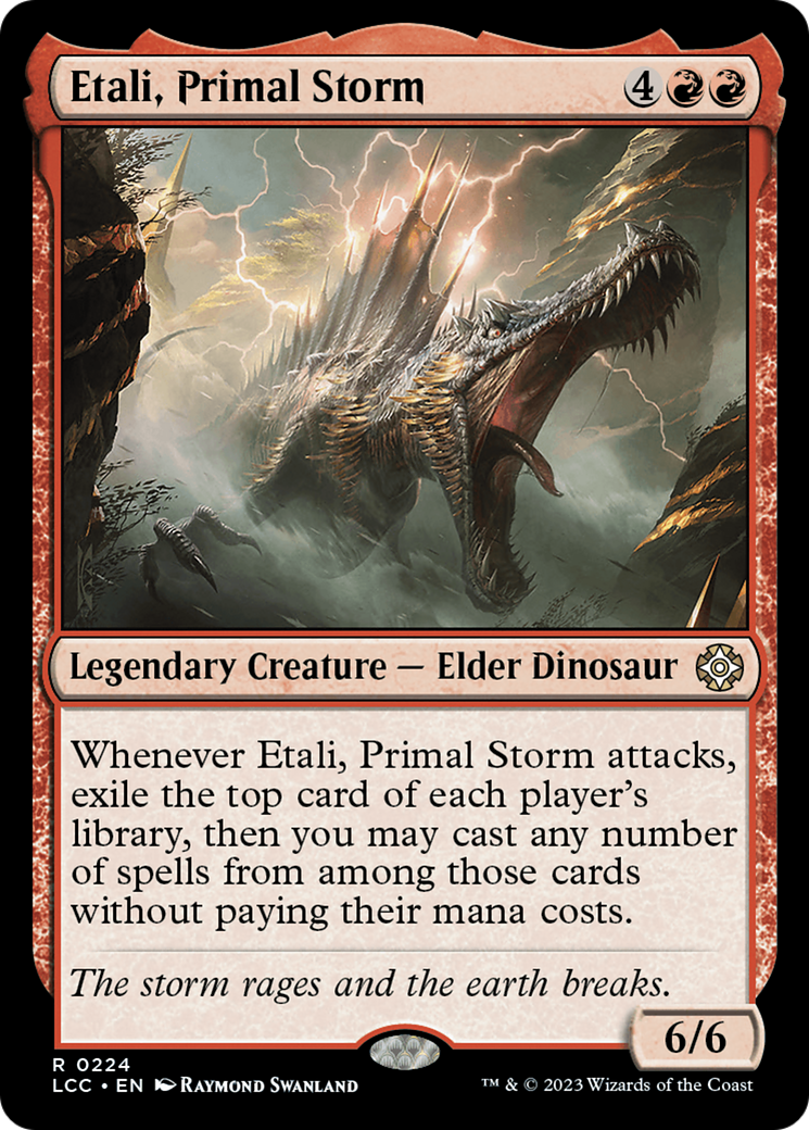 Etali, Primal Storm [The Lost Caverns of Ixalan Commander] | Red Riot Games CA