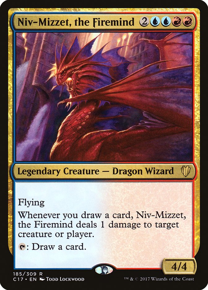 Niv-Mizzet, the Firemind [Commander 2017] | Red Riot Games CA